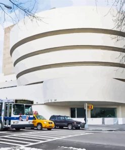 Solomon R Guggenheim Museum paint by numbers