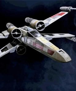 Star Wars Ship paint by number