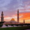 Sultan Qaboos Grand Mosque Muscat paint by numbers