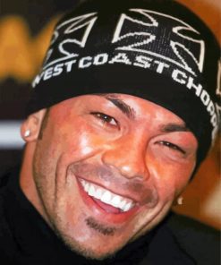 The Boxer Arturo Gatti paint by number