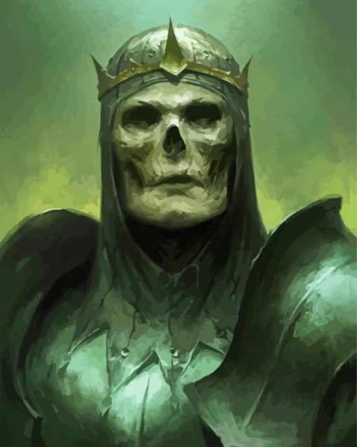 The King Lich paint by numbers