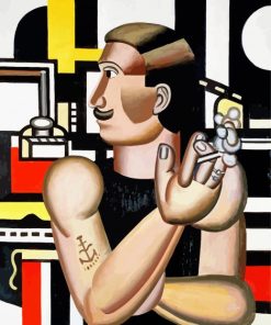 The Mechanic Fernard Leger paint by numbers