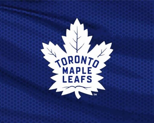 Toronto Maple Leafs Logo paint by numbers