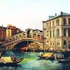 Venic Canal By Canaletto paint by number