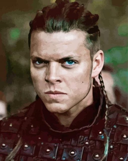 Vikings Ivar Ragnarsson paint by number