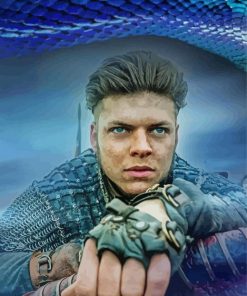 Vikings Ivar the Boneless paint by number