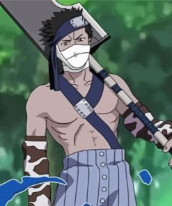 Zabuza From Naruto paint by number