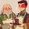 Suko And Iroh paint by numbers