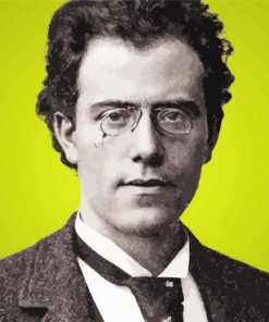 Aesthetic Gustav Mahler paint by number