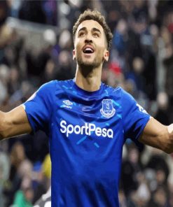 Aesthetic Everton Dominic Calvert Lewin paint by number