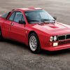 Aesthetic Red Lancia paint by numbers