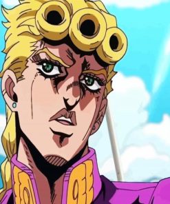 Anime Giorno Giovanna paint by number