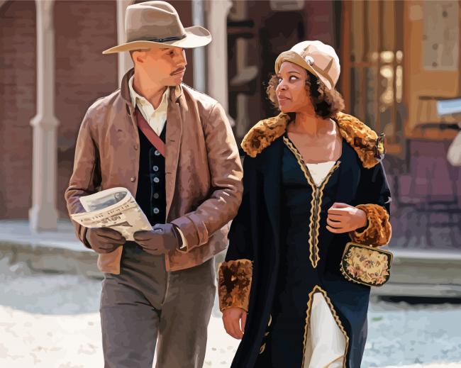 Creeley And Bessie Damnation paint by number