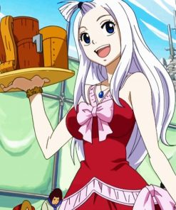 Cute Mirajane Strauss paint by number