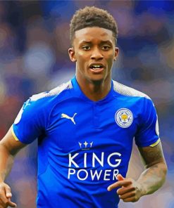 Demarai Gray Football Player Everton paint by number