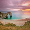 Durdle Door Sunset paint by numbers