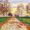 Ferdinand Hodler Autumn Evening paint by number