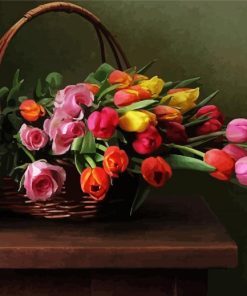 Flowers Still Life paint by number