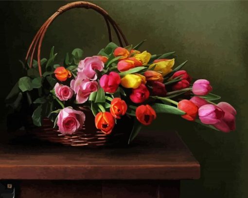 Flowers Still Life paint by number