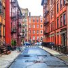 Greenwich Village Streets paint by number