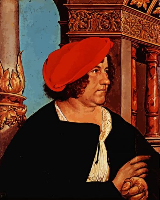 Hans Holbein Jakob Meyer paint by number