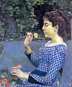 Helene Weigle Portrait Hodler Art paint by number