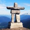 Inukshuk Whistler Mountain paint by numbers