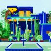 Jardin Majorelle Morocco paint by number