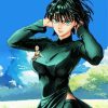 One Punch Man Fubuki paint by number