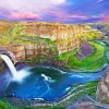 Palouse Falls State Park paint by number