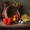 Vegetable Basket paint by number