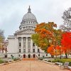 Wisconsin State Capitol Madison paint by number