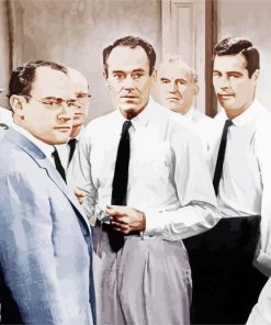 12 Angry Men Characters paint by number