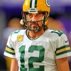 Aaron Rodgers Packers paint by number