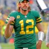 Aaron Rodgers Player paint by number