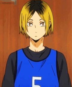 Aesthetic Kenma Kozume paint by number