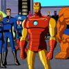 Avengers Earths Mightiest Heroes Animation paint by number