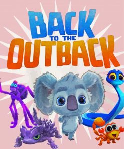 Back To The Outback Poster paint by number