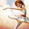 Ballerina Character paint by number