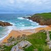 Beautiful Beach Donegal paint by number