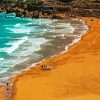 Beautiful Beach In Gozo Malta paint by number