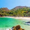 Beautiful Beach In Puerto Vallarta paint by number