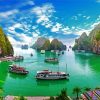 Beautiful Landscape Ha Long Bay paint by number