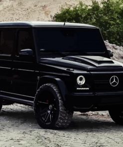 Black G Wagon paint by number