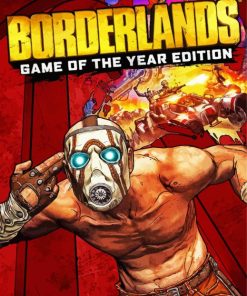 Borderlands Game Poster paint by number