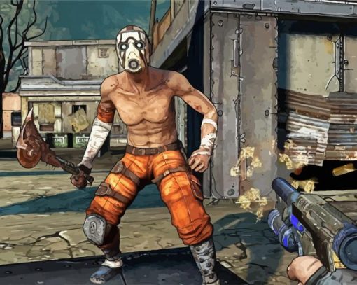 Borderlands Game paint by number