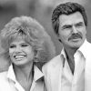 Burt Reynolds And Loni Anderson paint by number