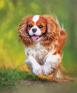 Cavalier King Charles Spaniel Puppies paint by number