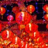 Chinese Lanterns paint by number