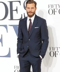 Classy Jamie Dornan paint by number